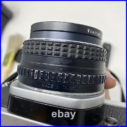 Vintage Asahi Pentax K1000 35mm SLR Film Camera With Pentax-A SMC 12 50mm Lens