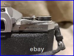 Vintage Asahi Pentax SV 35mm SLR Film Camera f=55mm Auto-Takumar Lens