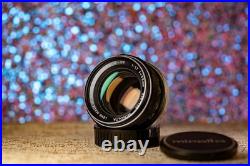 Vintage BLACK Minolta SRT-101 Camera, 50mm ROKKOR-PF lens Film tested & Working