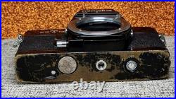 Vintage BLACK Minolta SRT-101 Camera, 50mm ROKKOR-PF lens Film tested & Working