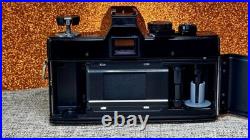 Vintage BLACK Minolta SRT-101 Camera, 50mm ROKKOR-PF lens Film tested & Working