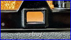 Vintage BLACK Minolta SRT-101 Camera, 50mm ROKKOR-PF lens Film tested & Working