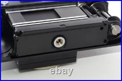 Vintage BLACK Nikon F 35mm SLR Camera withMotor Drive Plate. Prism. Box. Manual