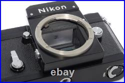 Vintage BLACK Nikon F 35mm SLR Camera withMotor Drive Plate. Prism. Box. Manual