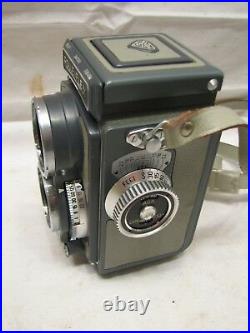 Vintage Baby Rolleiflex K5 TLR Camera withCase Schneider Xenar Lens