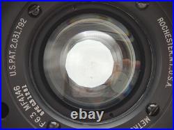 Vintage Bausch & Lomb Metrogon 6 Inch 152.8mm F6.3 Aerial Camera Lens