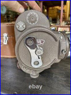 Vintage Bell & Howell Filmo 70 DA 16 mm 3 Lens Turret Movie Camera UNTESTED