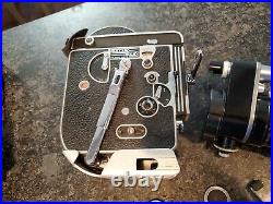 Vintage Bolex H16 Reflex 16 Camera With Vario Switar 100mm Lens