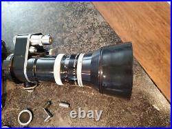 Vintage Bolex H16 Reflex 16 Camera With Vario Switar 100mm Lens