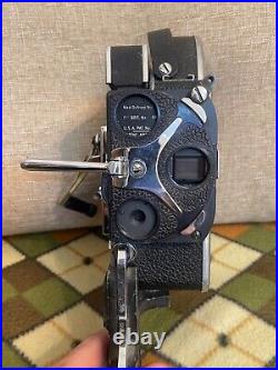 Vintage Bolex H16 Reflex camera Four lenses Tested working