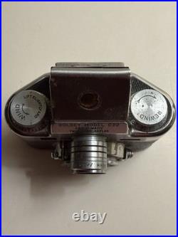 Vintage Bolsey C22 TLR Camera Wollensak Lens with Case Meter Filters