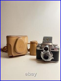 Vintage Bolsey C22 TLR Camera Wollensak Lens with Case Meter Filters