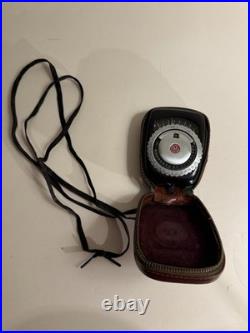 Vintage Bolsey C22 TLR Camera Wollensak Lens with Case Meter Filters