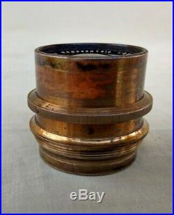 Vintage Brass Ross 8½ inch 16.8 Compound Homocentric Camera Lens