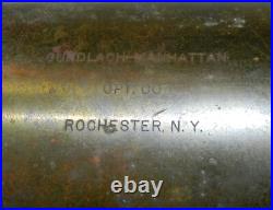 Vintage Brass camera Lens Gundlach-Manhattan Opt. Co. Rochester, NY 5 long