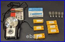 Vintage Brownie Starflash Camera withDakon Lens, 6 rolls film, 6 flash bulbs&case