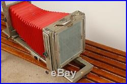 Vintage Burke and James 8x10 large format view camera with 14 inch Ektar Lens Ilex