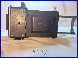 Vintage Busch Pressman Model C Folding Camera w Graflex Trioptar 103mm f4.5 Lens