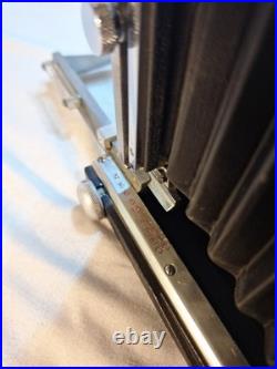 Vintage Busch Pressman Model C Folding Camera w Graflex Trioptar 103mm f4.5 Lens