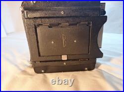 Vintage Busch Pressman Model C Folding Camera w Graflex Trioptar 103mm f4.5 Lens Vintage Busch Pressman Model C Folding Camera w Graflex Trioptar 103mm f4.5 Lens