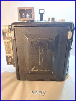 Vintage Busch Pressman Model C Folding Camera w Graflex Trioptar 103mm f4.5 Lens Vintage Busch Pressman Model C Folding Camera w Graflex Trioptar 103mm f4.5 Lens