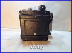 Vintage Busch Pressman Model C Folding Camera w Graflex Trioptar 103mm f4.5 Lens