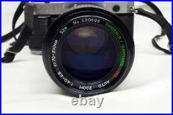 Vintage CANON AE-1 35mm Camera With Phoenix 210mm Lens 20211-2