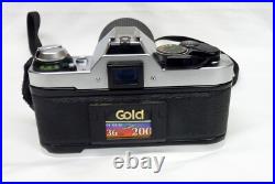 Vintage CANON AE-1 35mm Camera With Phoenix 210mm Lens 20211-2