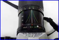 Vintage CANON AE-1 35mm Camera With Phoenix 210mm Lens 20211-2