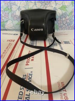 Vintage CANON F-1 SLR Film Camera with FD 50mm F1.4 SSC Lens + Accessories GREAT