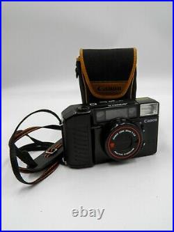 Vintage CANON Sure Shot AF35M II Autoboy 35mm Film Camera 38mm 12.8 Lens withCase