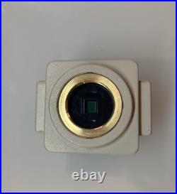 Vintage CCD Color Camera with Macro 0.35X Lens 0.67 4.5X Zoom Body