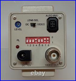 Vintage CCD Color Camera with Macro 0.35X Lens 0.67 4.5X Zoom Body