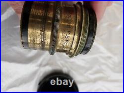 Vintage Camera Brass Lens Recti- Aplanat F8 Foc. 21cm Nr. 56236 Rodenstock