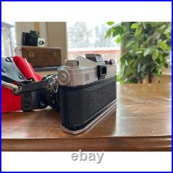 Vintage Camera Collector Canon + Polaroid Colorpack + Lenses + Case