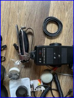 Vintage Camera Equipment Lot, Canon Tiffen Lens, Kenko, Rokinon, Lot As Is