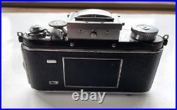 Vintage Camera Exakta II Leather Case Zeiss Jena Biotar 12 5.8cm f 5.8cm lens