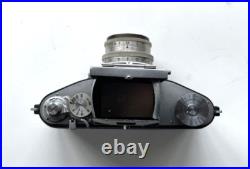 Vintage Camera Exakta II Leather Case Zeiss Jena Biotar 12 5.8cm f 5.8cm lens