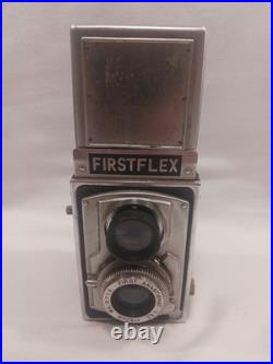 Vintage Camera Firstflex Twin Lens Reflex (TLR) 1950s with Leather Case UNTESTED
