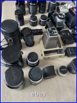 Vintage Camera Lens Collection Lot Mamiya Canon Vivitar Kodak Local Pickup