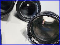 Vintage Camera Lens LOT