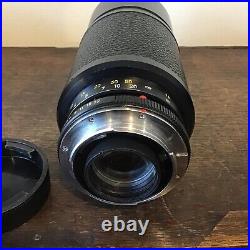 Vintage Camera Lens Leica Leitz Vario Elmar R 80-200 14.5 Leather case No flaws