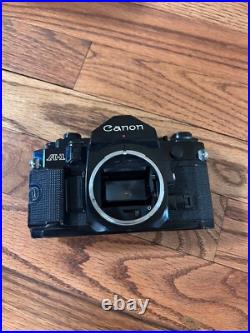 Vintage Camera & Lens Lot Canon A-1, Nikon FG-20, Opteka, Soligor, 12 Items