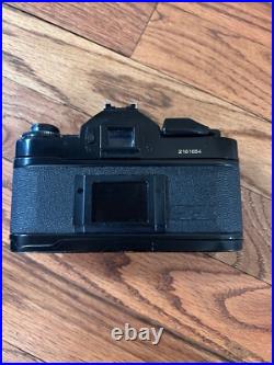 Vintage Camera & Lens Lot Canon A-1, Nikon FG-20, Opteka, Soligor, 12 Items