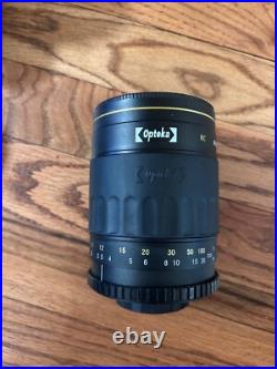 Vintage Camera & Lens Lot Canon A-1, Nikon FG-20, Opteka, Soligor, 12 Items