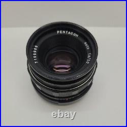 Vintage Camera Lens Lot Pentacon Auto 50mm 1.8/50 Formula 5 Telxtender Magnicon