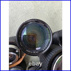 Vintage Camera Lens Lot Vivitar Soligor Tokina 135mm 80-200mm Light Meter Z3