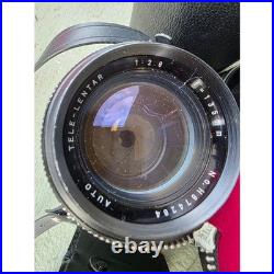 Vintage Camera Lens Lot Vivitar Soligor Tokina 135mm 80-200mm Light Meter Z3
