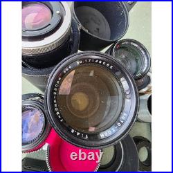 Vintage Camera Lens Lot Vivitar Soligor Tokina 135mm 80-200mm Light Meter Z3