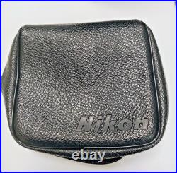 Vintage Camera Lens Pouch Soligor Nikon Miranda Argus 50mm f2.8 AGFA 30mm Hood